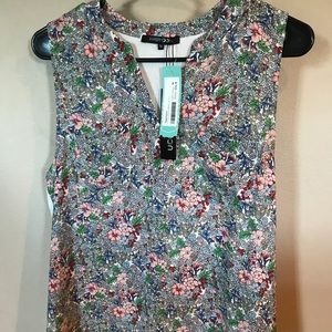 Stitch Fix Papermoon Ozark Mixed Material Tank